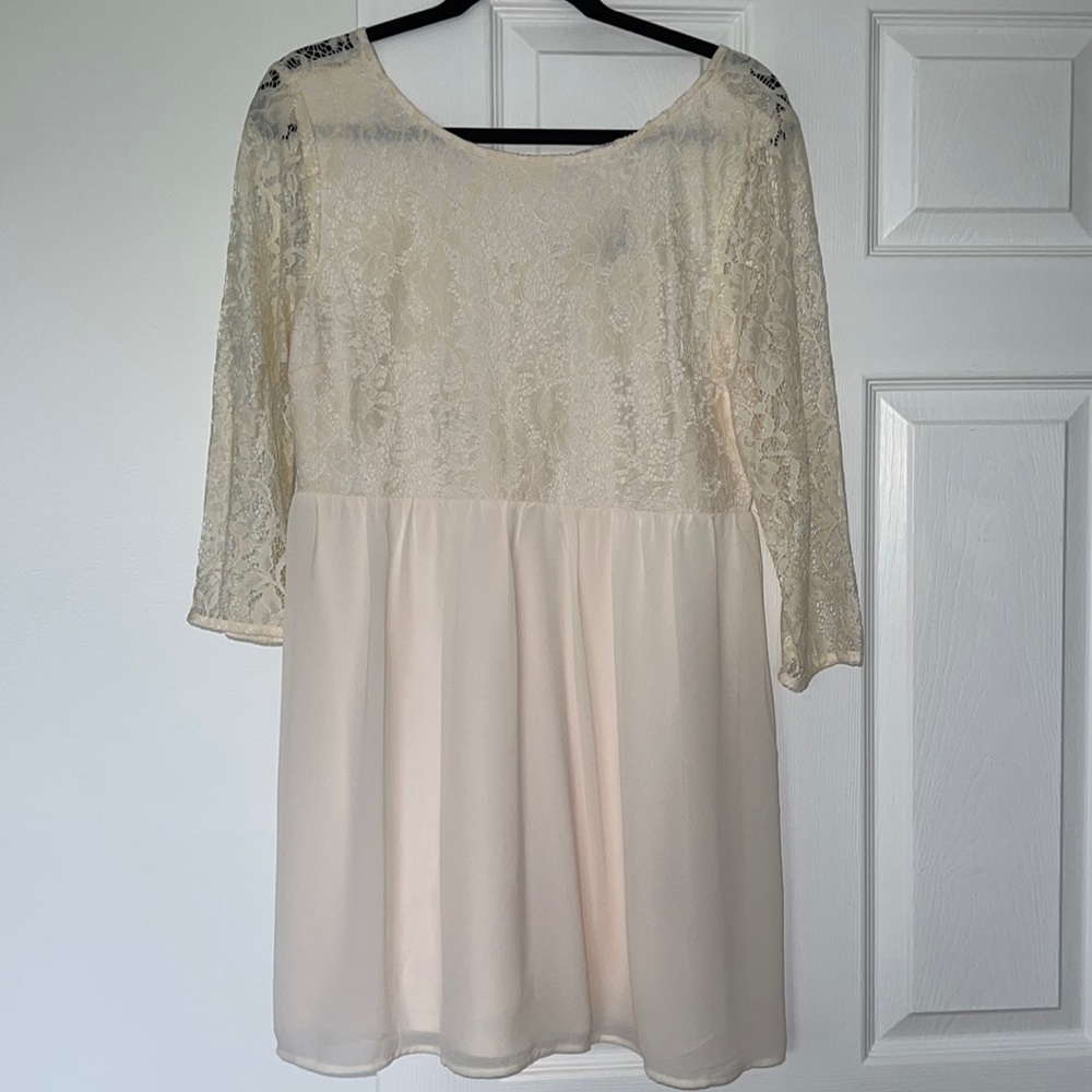 lace babydoll dress
